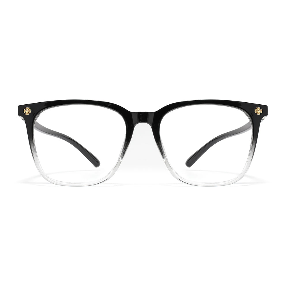 Andrea Eyeglasses in Black & Clear