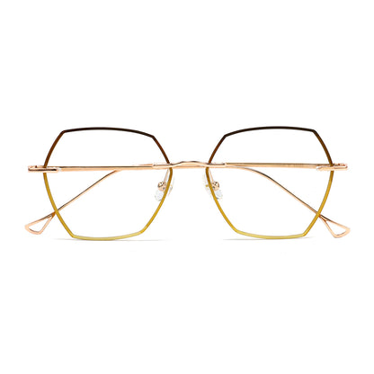 Margaret Eyeglasses in Rose Gold