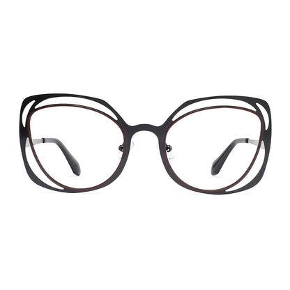 Shayla Eyeglasses in Black & Brown