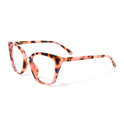 Fara Eyeglasses in Pink Tortoise