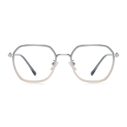 Amore Eyeglasses in Blue & Champagne