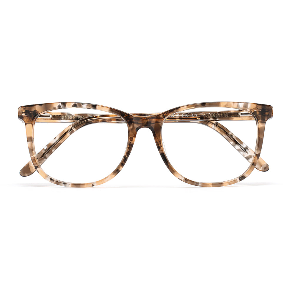 Nicole Eyeglasses in Brown Tortoise