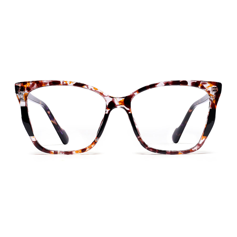 Edie Eyeglasses in Brown Floral