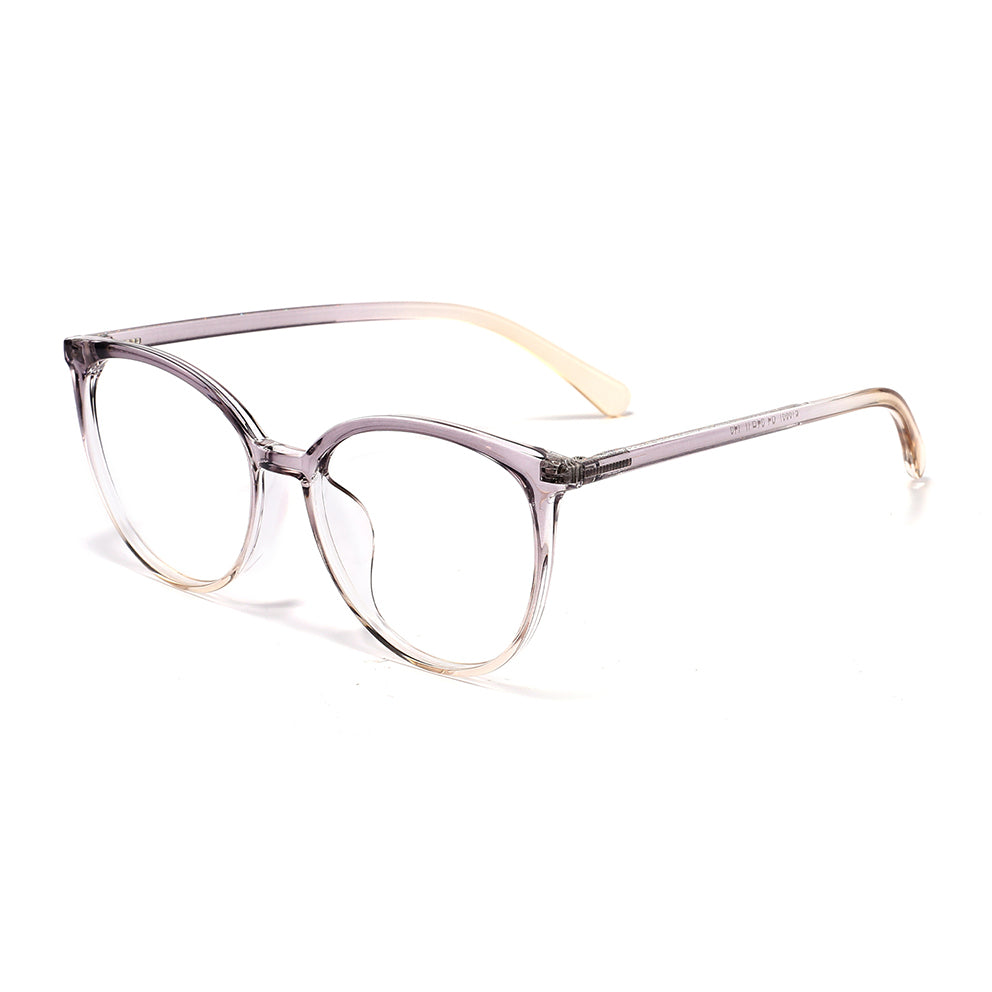 Addison Eyeglasses in Purple & Champagne