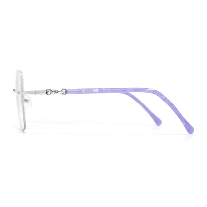 Saya Eyeglasses in Silver