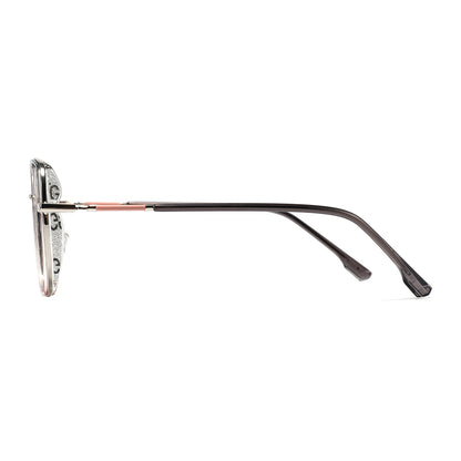 Michela Eyeglasses in Black & Pink