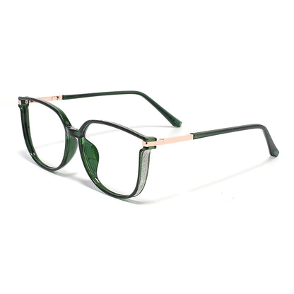 Aysun Eyeglasses in Dark Green