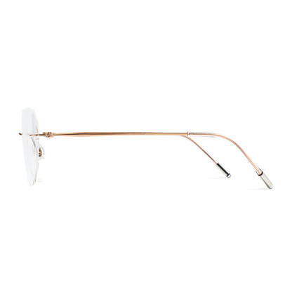 Jocelyn Eyeglasses in Rose Gold