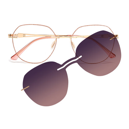 Sasha Eyeglasses in Gold