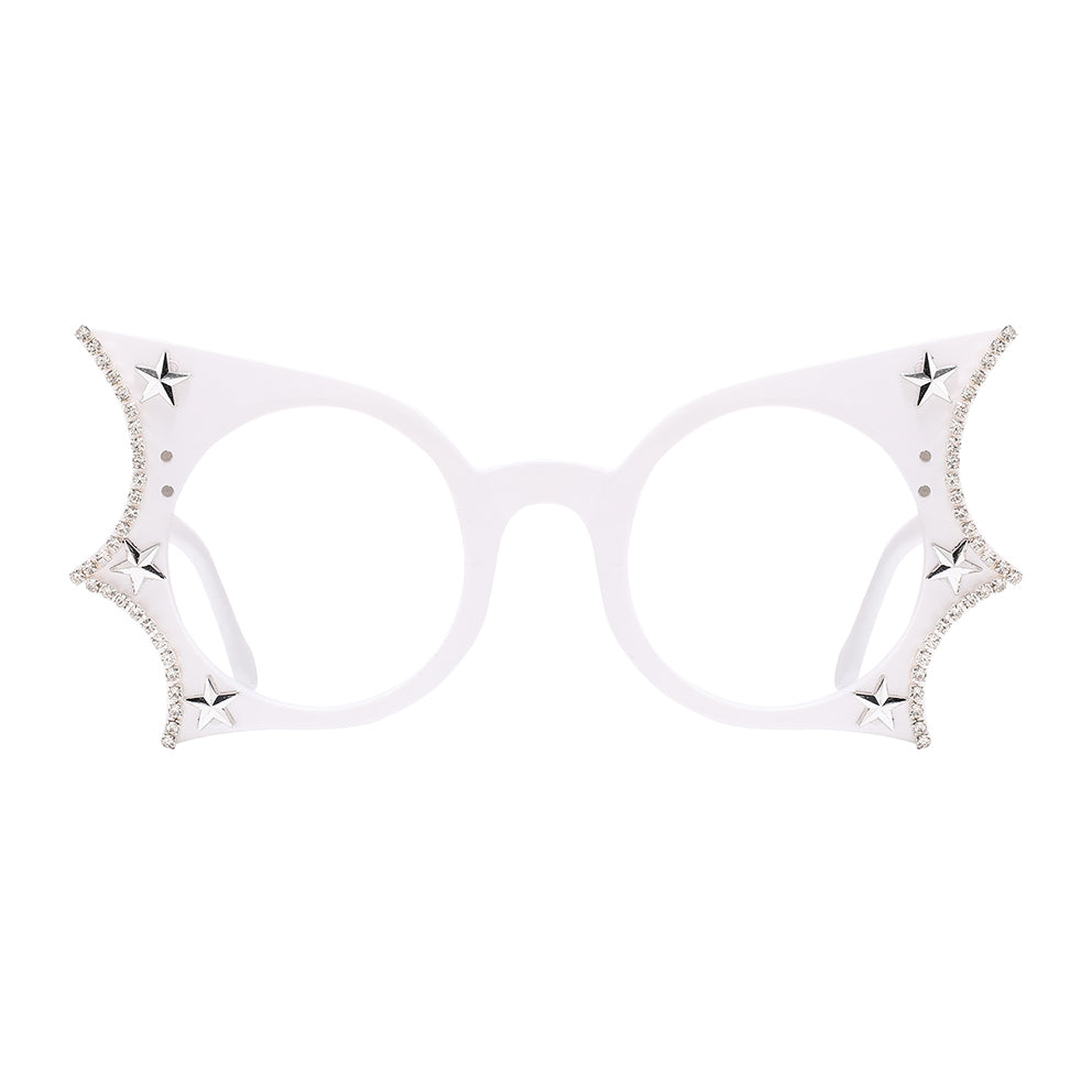 Jenna Eyeglasses in White