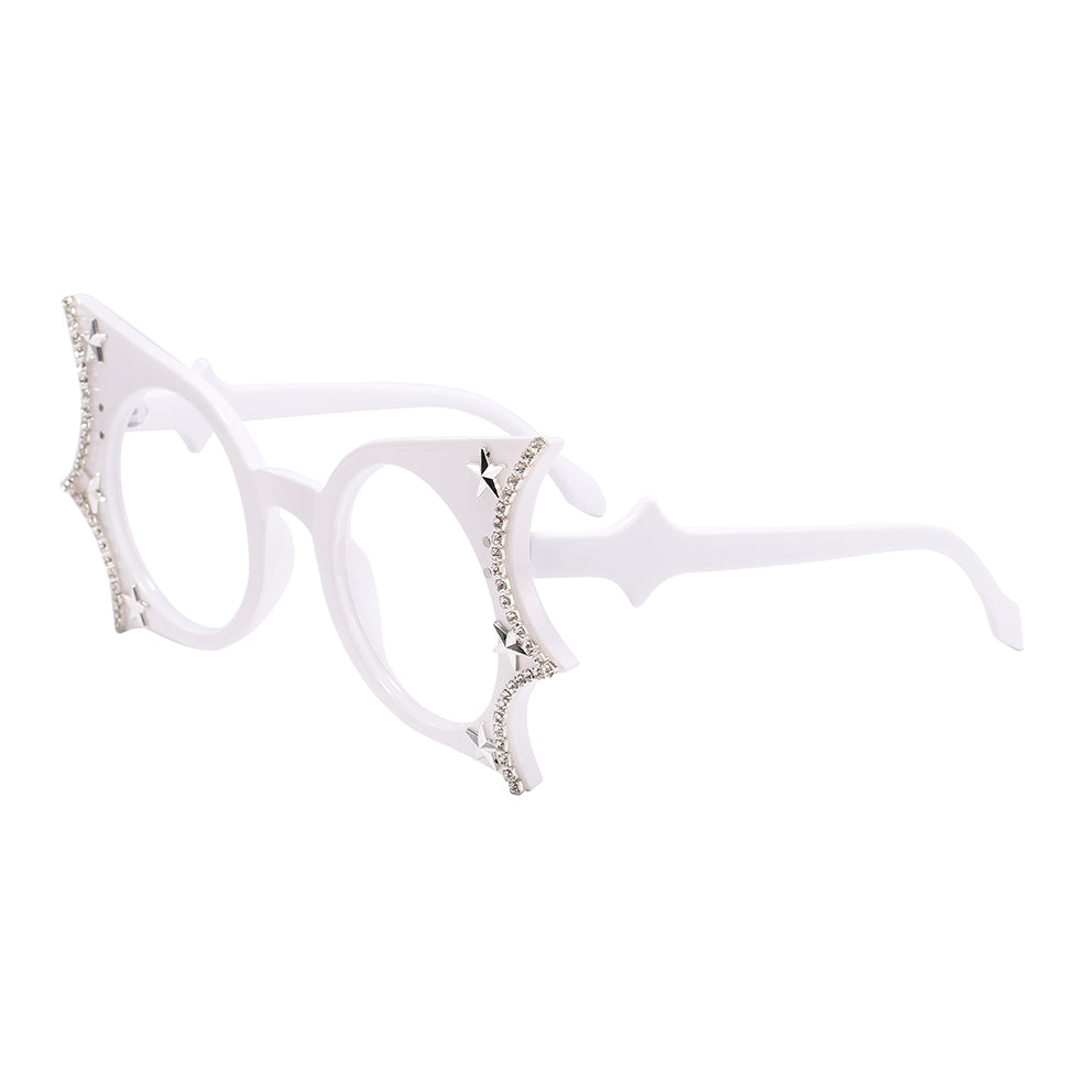 Jenna Eyeglasses in White