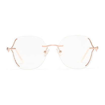 Twinkle Eyeglasses in Rose Gold