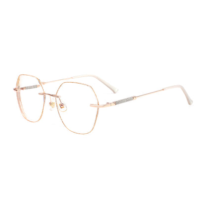 Gem Eyeglasses in Rose Gold & Gold