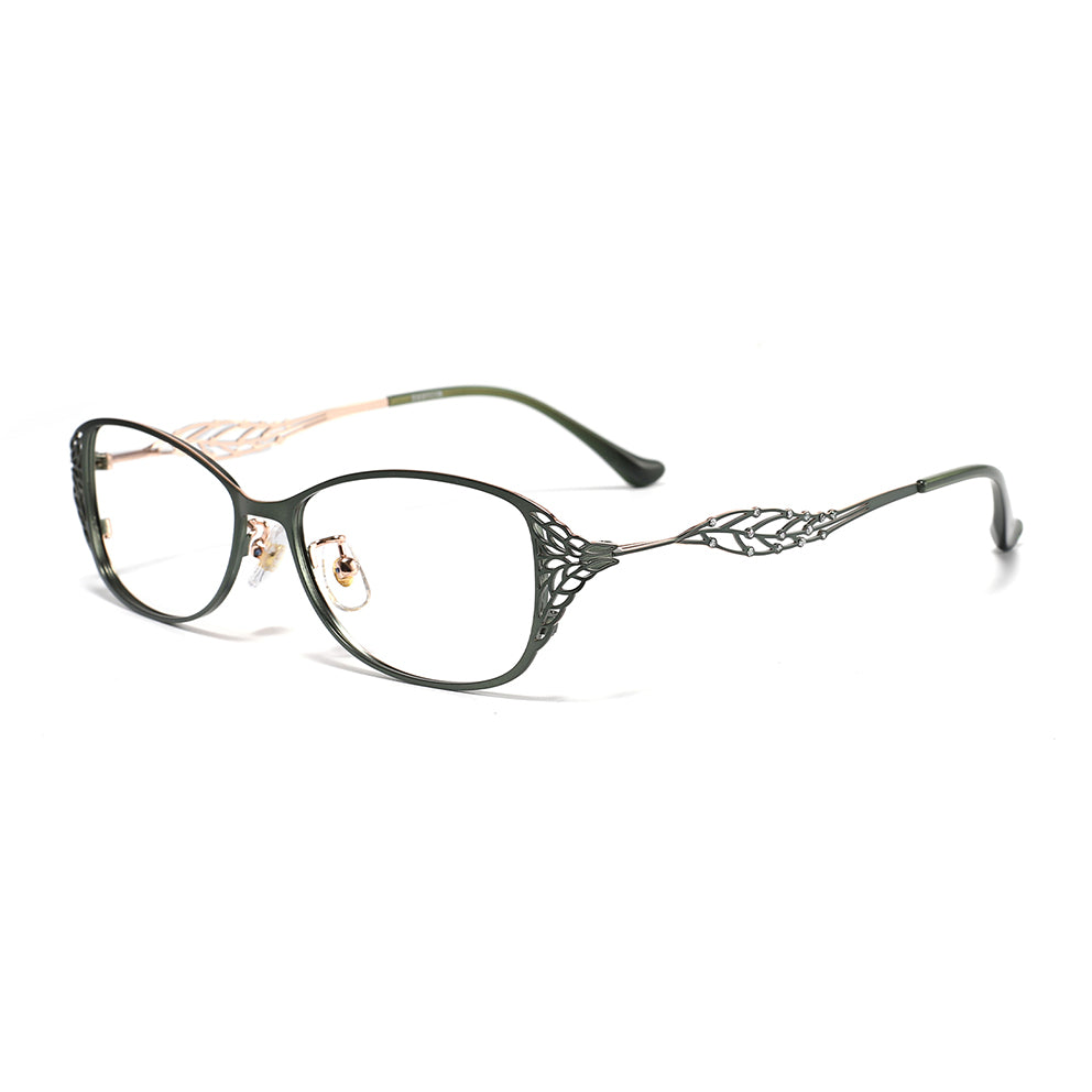 Leaf Eyeglasses in Green