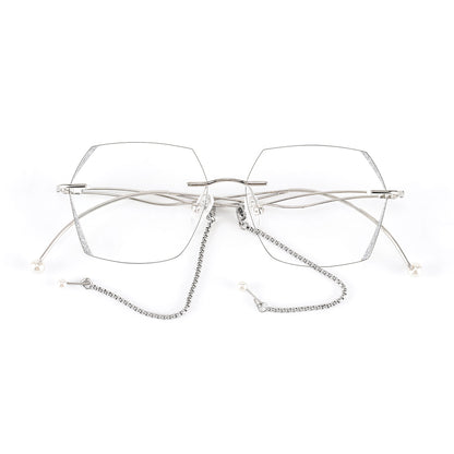 Bling Eyeglasses in Silver