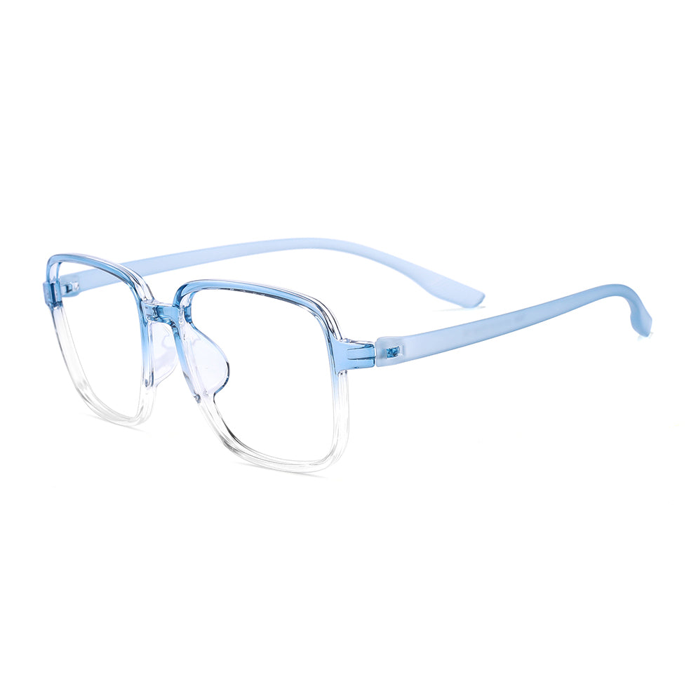 Pika Eyeglasses in Blue & Clear