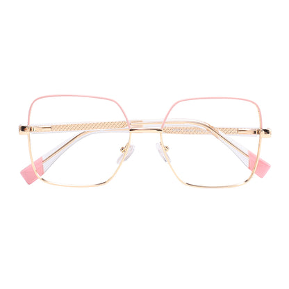 Nannie Eyeglasses in Pink & Gold