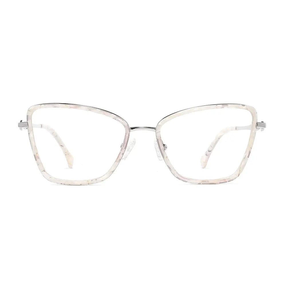 Yonit Eyeglasses in White Floral