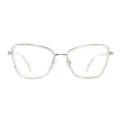 Yonit Eyeglasses in White Floral