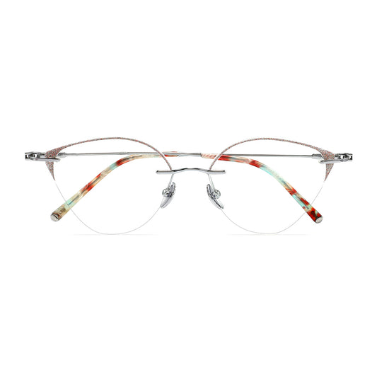 Kristin Eyeglasses in Silver