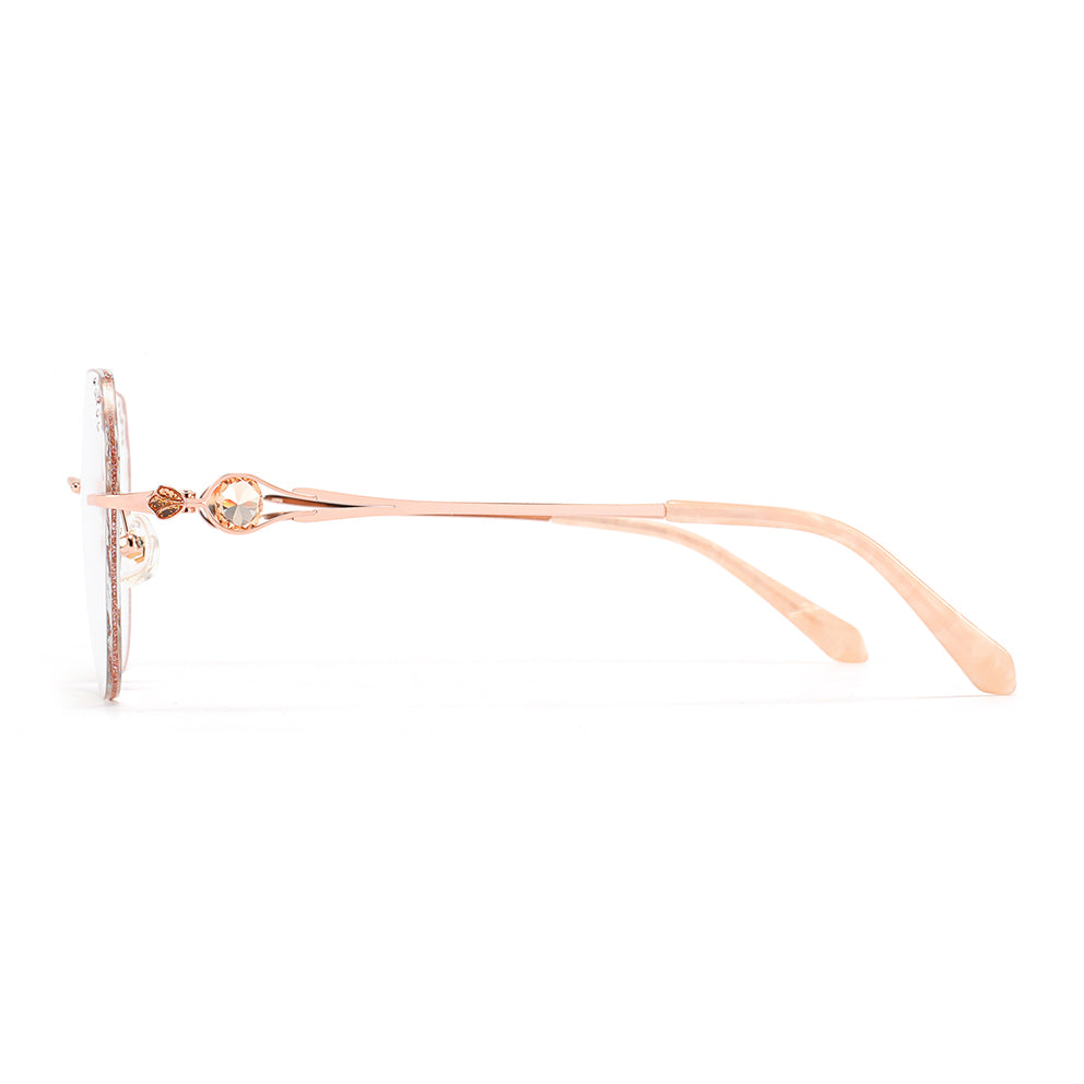 Isabel Eyeglasses in Rose Gold