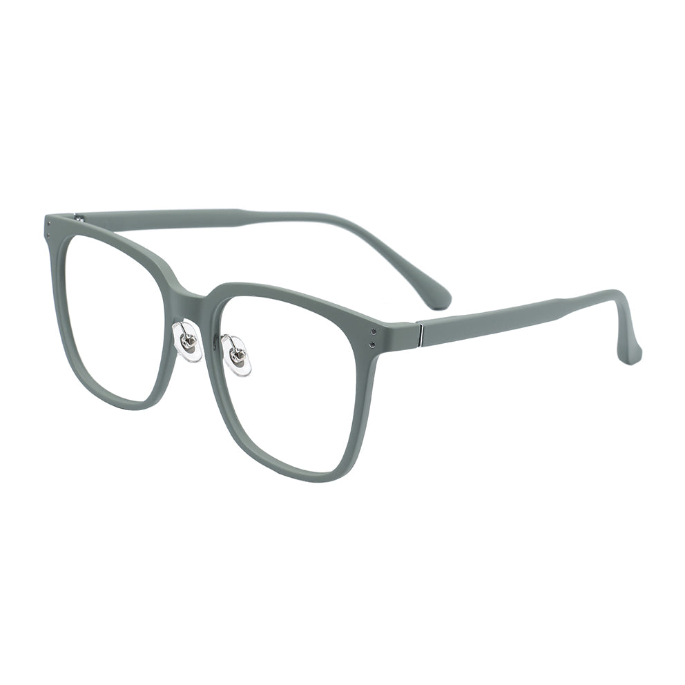 Fidelia Eyeglasses in Matte Green