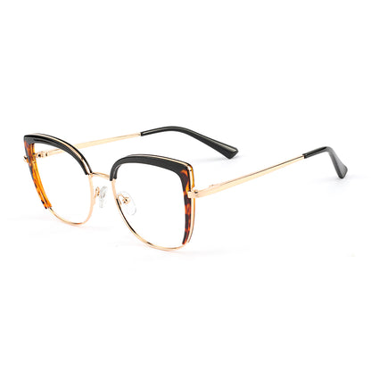 Falisha Eyeglasses in Warm Tortoise & Gold