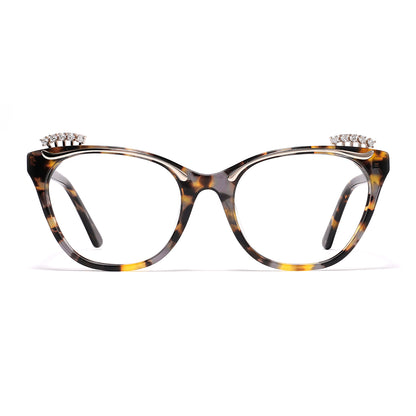 Joleen Eyeglasses in Warm Tortoise