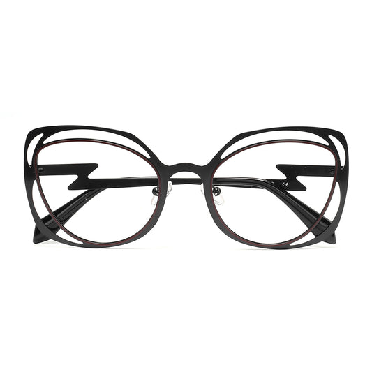 Shayla Eyeglasses in Black & Brown