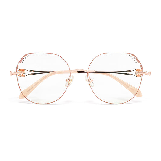 Isabel Eyeglasses in Rose Gold