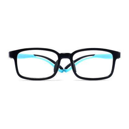 Nick Eyeglasses in Black & Blue