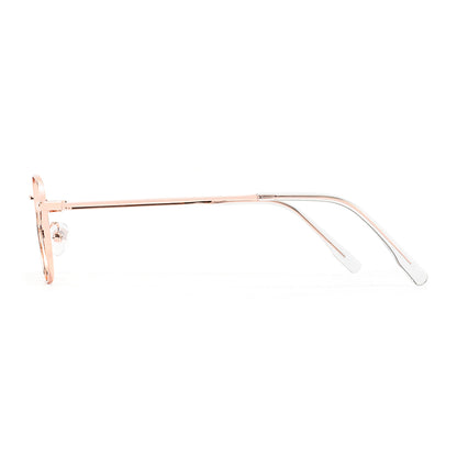 Hajna Eyeglasses in Rose Gold