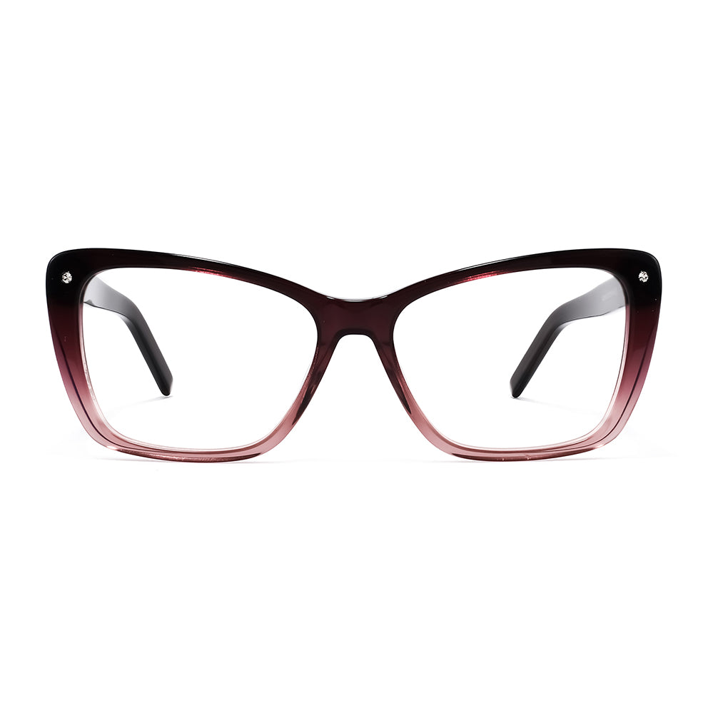 Belle Eyeglasses in Gradient Purple