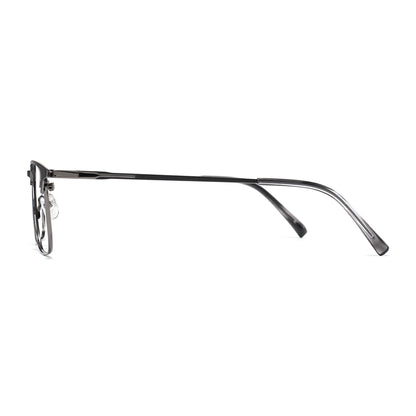 Vito Eyeglasses in Black & Gun