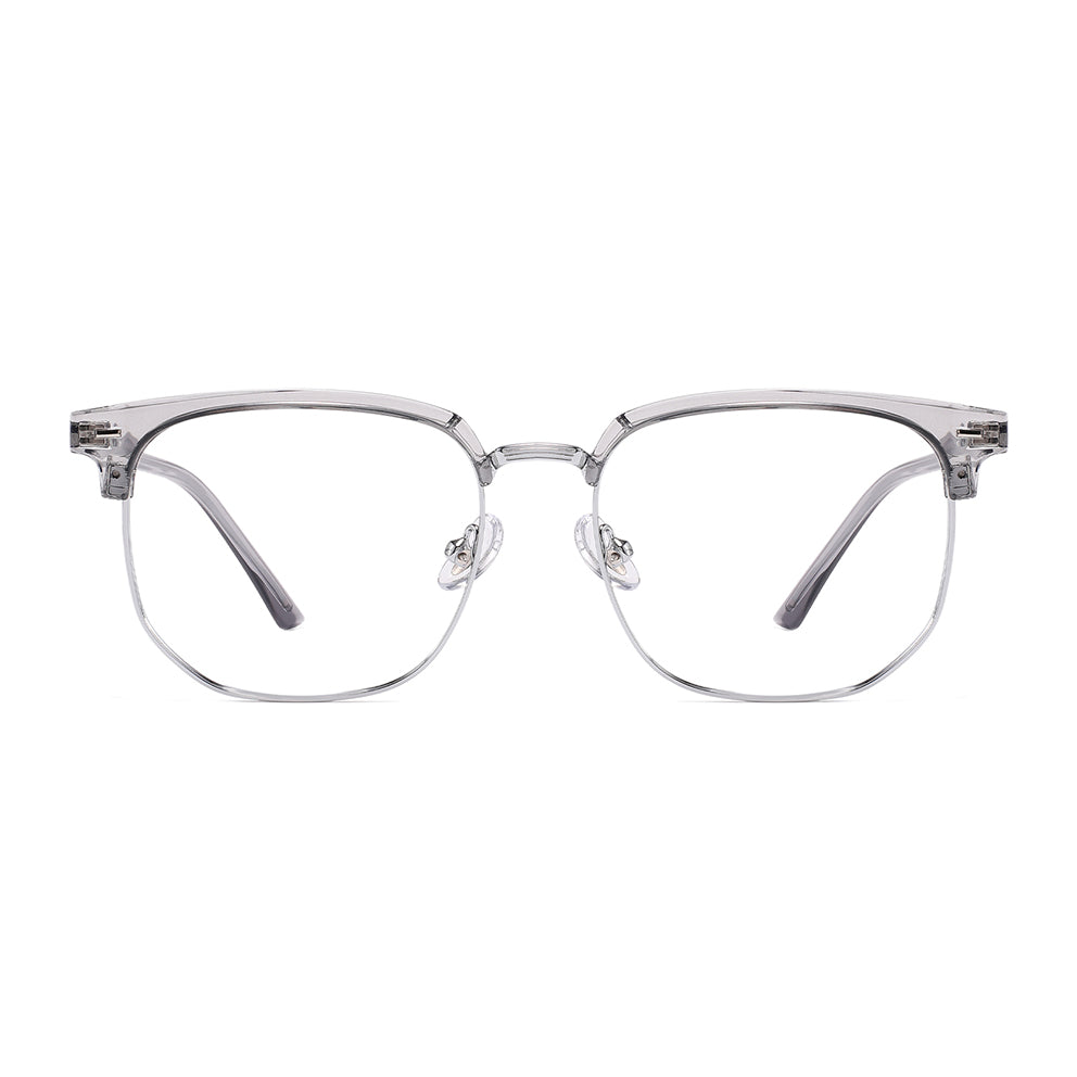 Aviva Eyeglasses in Grey & Silver