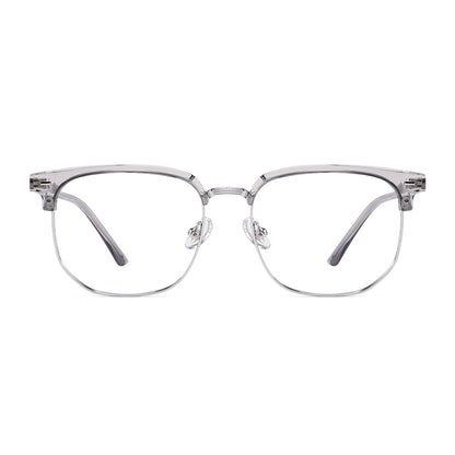 Aviva Eyeglasses in Grey & Silver