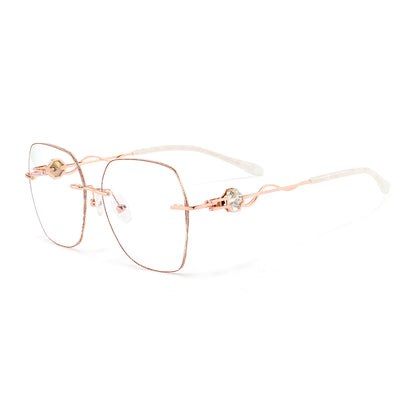 Shine Eyeglasses in Rose Gold