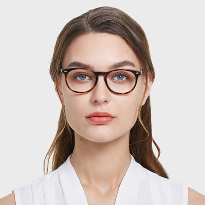 Greene Eyeglasses in Warm Tortoise