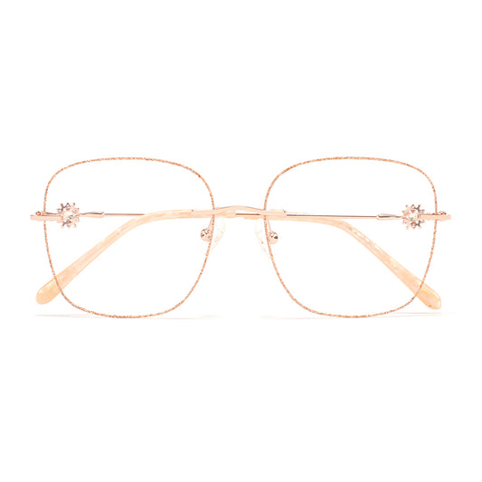 Bijou Eyeglasses in Rose Gold