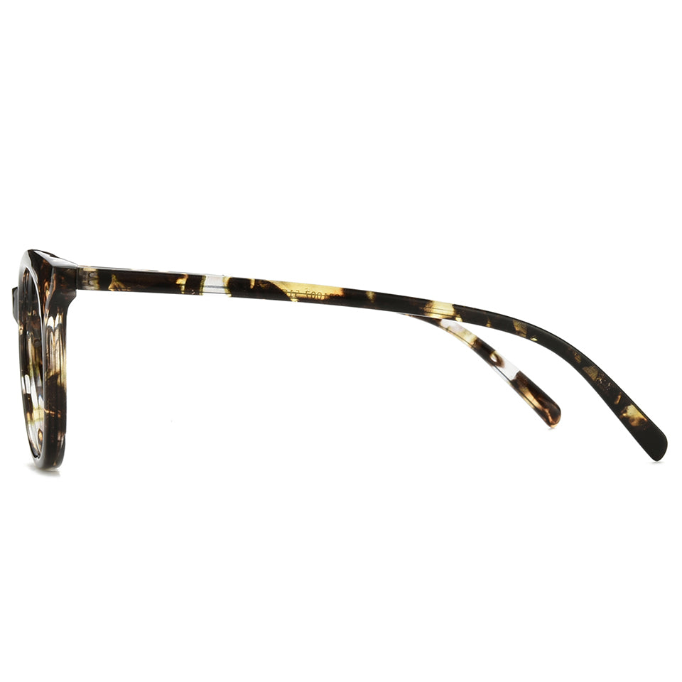 Icey Eyeglasses in Yellow Tortoise