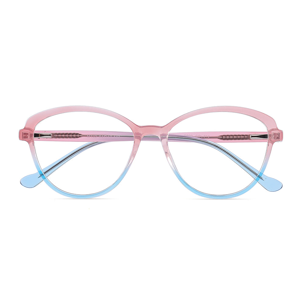 Cola Eyeglasses in Pink & Blue