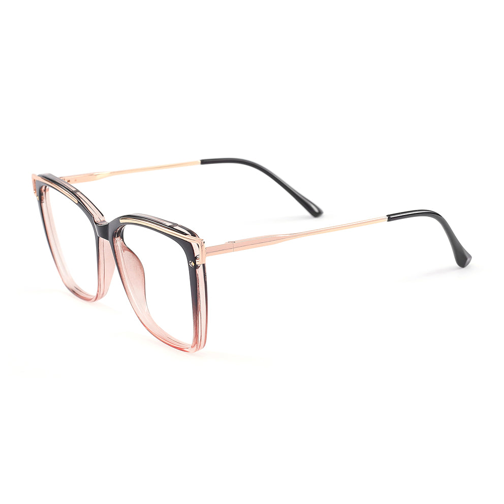 Cili Eyeglasses in Black & Champagne