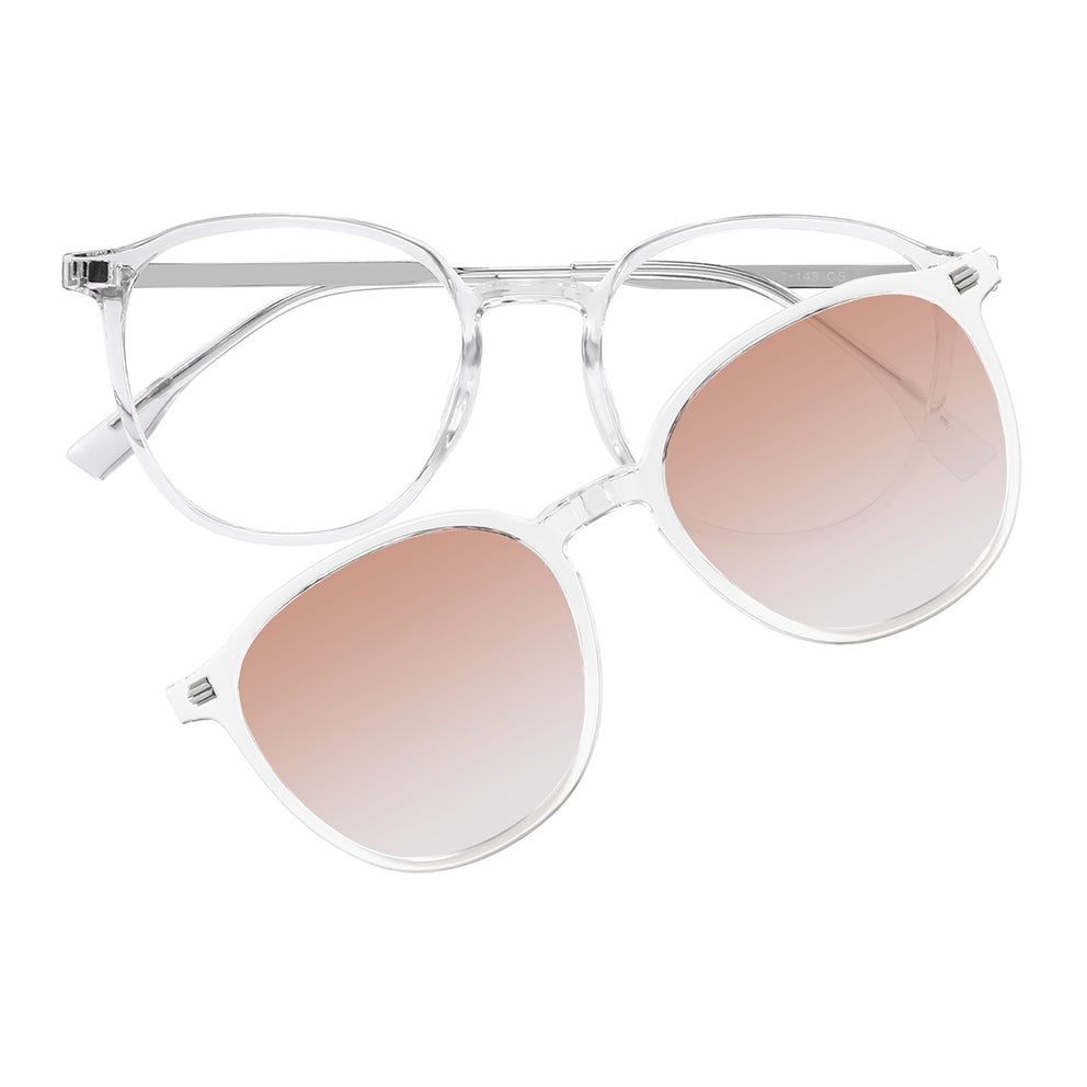 Choum Eyeglasses in Clear