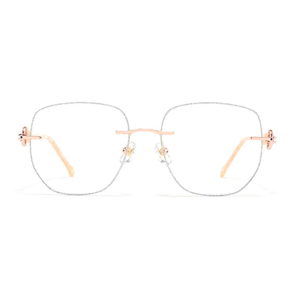 Blink Eyeglasses in Rose Gold & Silver