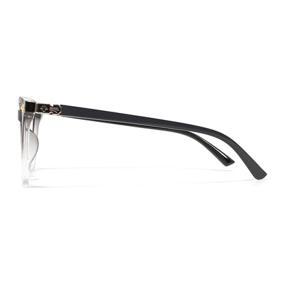 Andrea Eyeglasses in Black & Clear