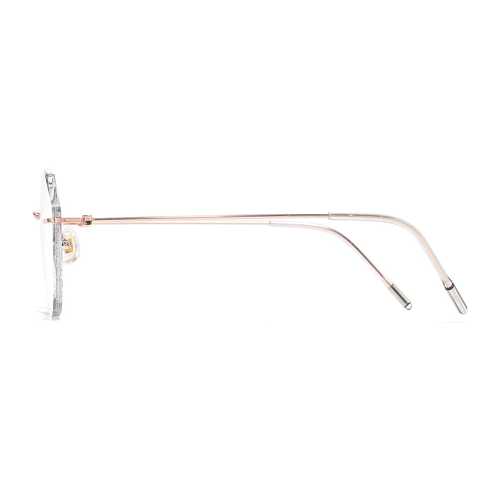 Leanne Eyeglasses in Rose Gold